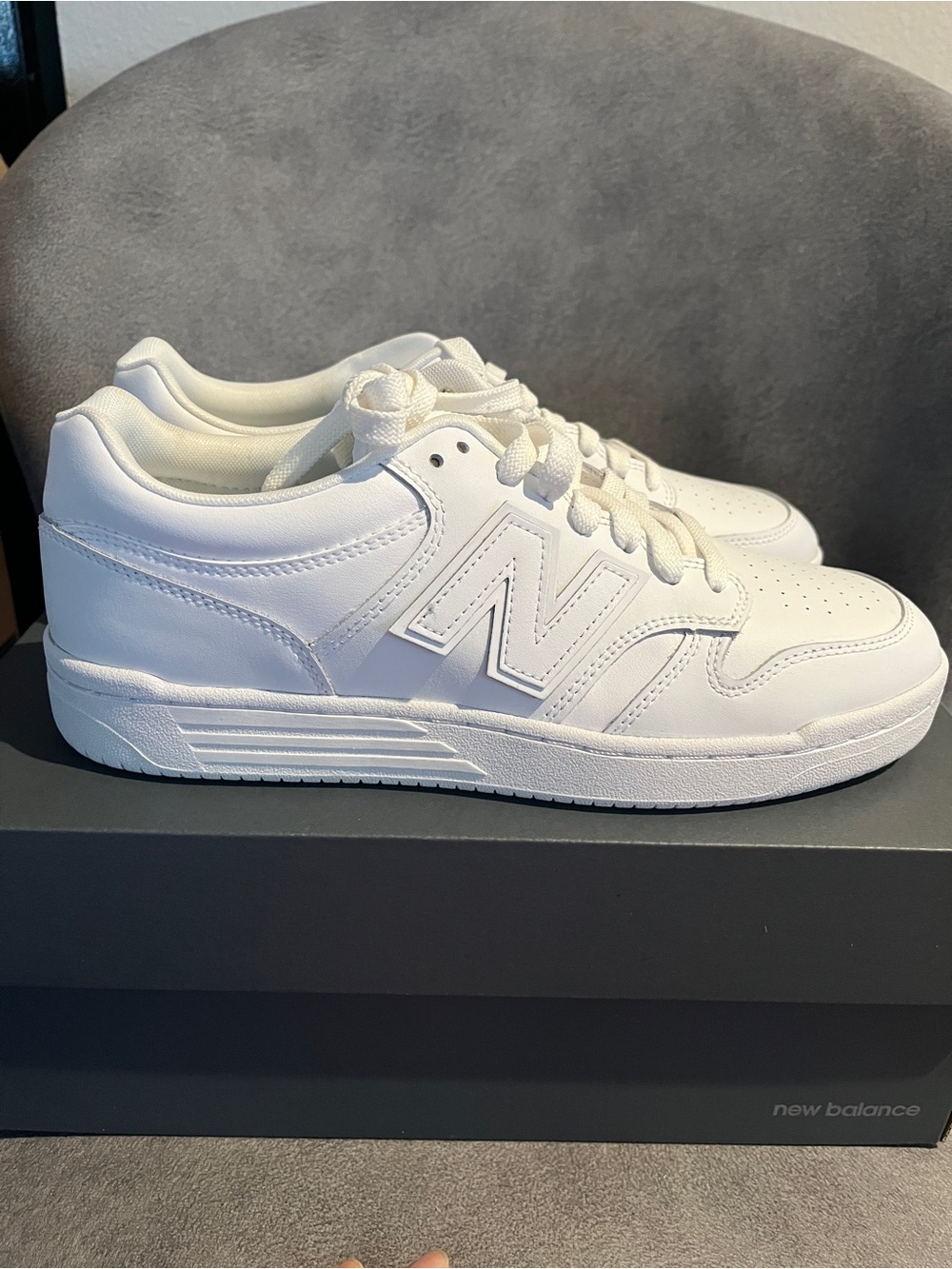New Balance Men’s Sneakers 480 White Size 9 US